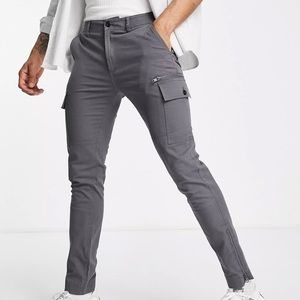 ASOS DESIGN skinny cargo pants